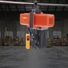 Electric Chain Hoist Single Phase Crane Hoist 1100 Lbs Load 15 Ft Lifting
