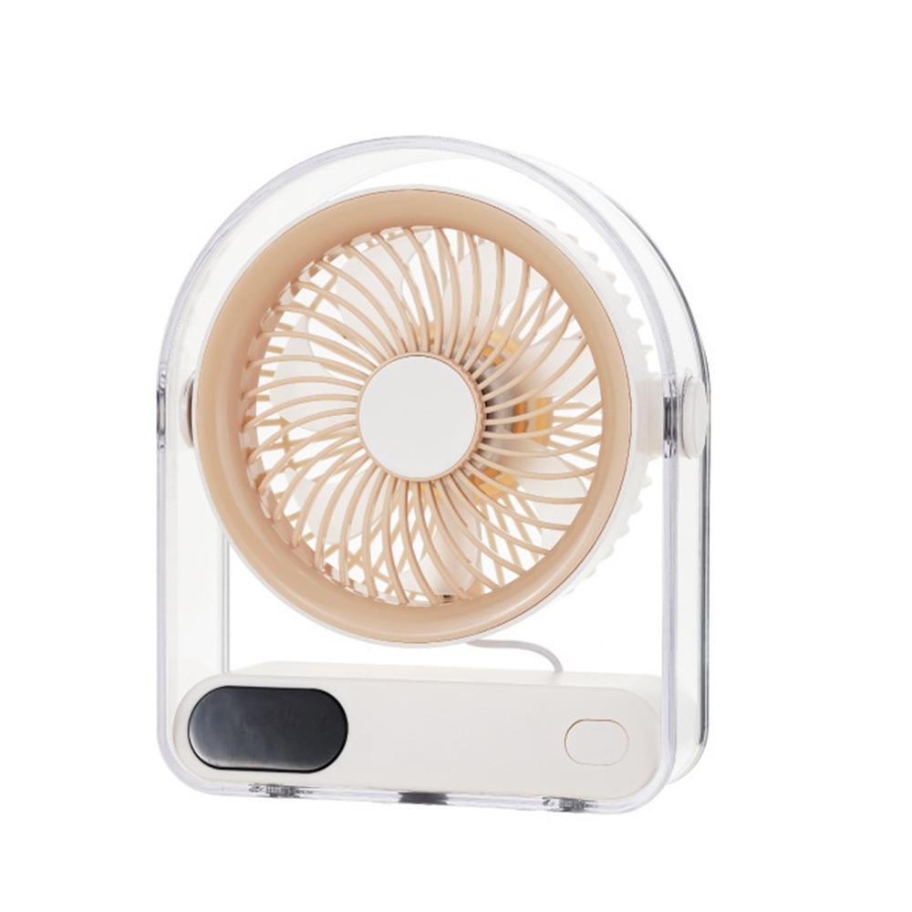 Silent USB Fan 5 Speed Mini Desk Cooling Fan Long Lasting Table Fan Home Office Use