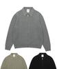 Ledept Cashmere Blending 2-Way Zip-Up Classic Collar Cardigan [3 Colors]