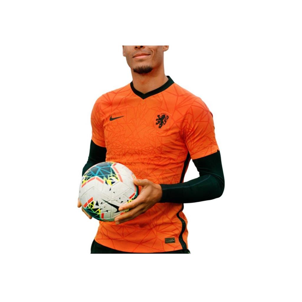 Nike Competition Training Short Sleeve Football Jersey, AU Player Edition, 2021 Season, Netherlands National Team, Home Men Tops Orange CD0589-819