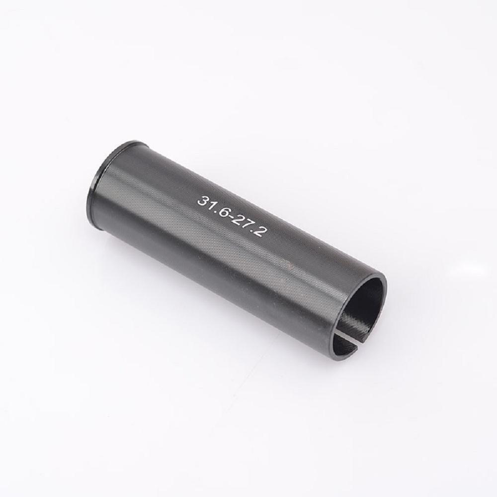 

New Black 100mm Length Bicycle Seatpost Shim Adaptor 27.2mm to 31.6mm