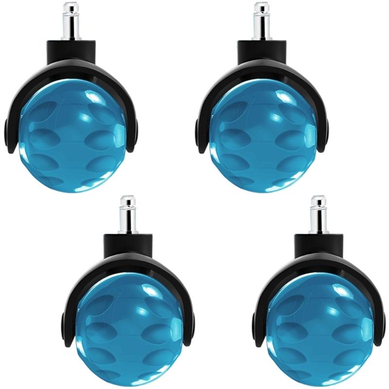 Universals Office Chair Wheel Caster Trolley Rollers Heavy Duty Swivels Caster Hardware for Office/Computer Chairs