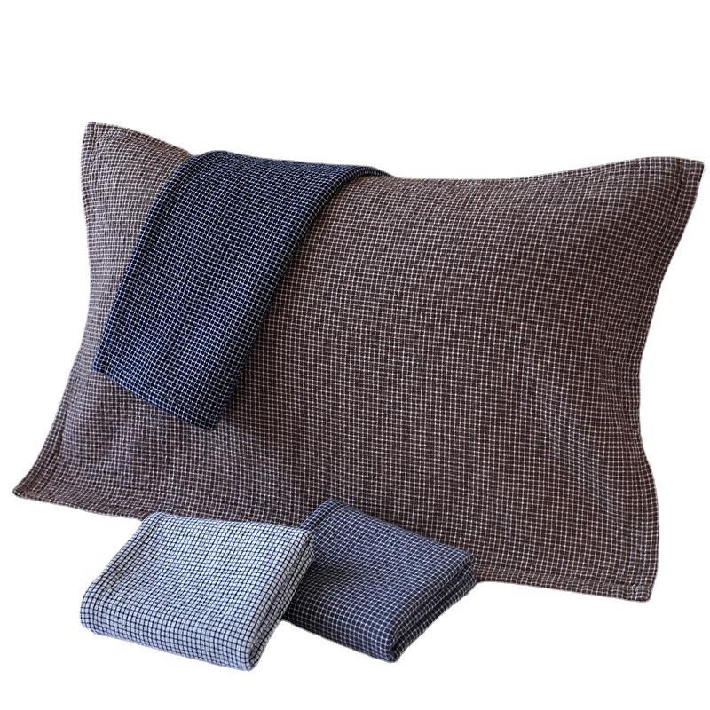 USAN HOME Washed Cotton Pillow Towel