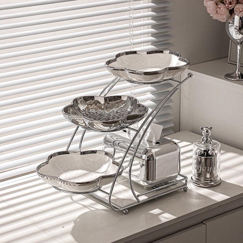 Light Luxury Ceramic Fruit and Snack Plate