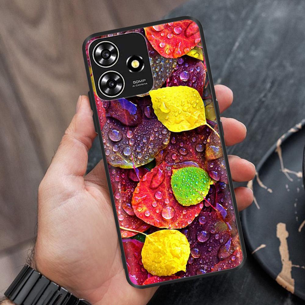 For ZTE Blade A73 Case Soft Black Silicone Bumper Phone Cover Funda For ZTE Blade A73 5G Cases For ZTE Blade A73 4G Fundas Coque