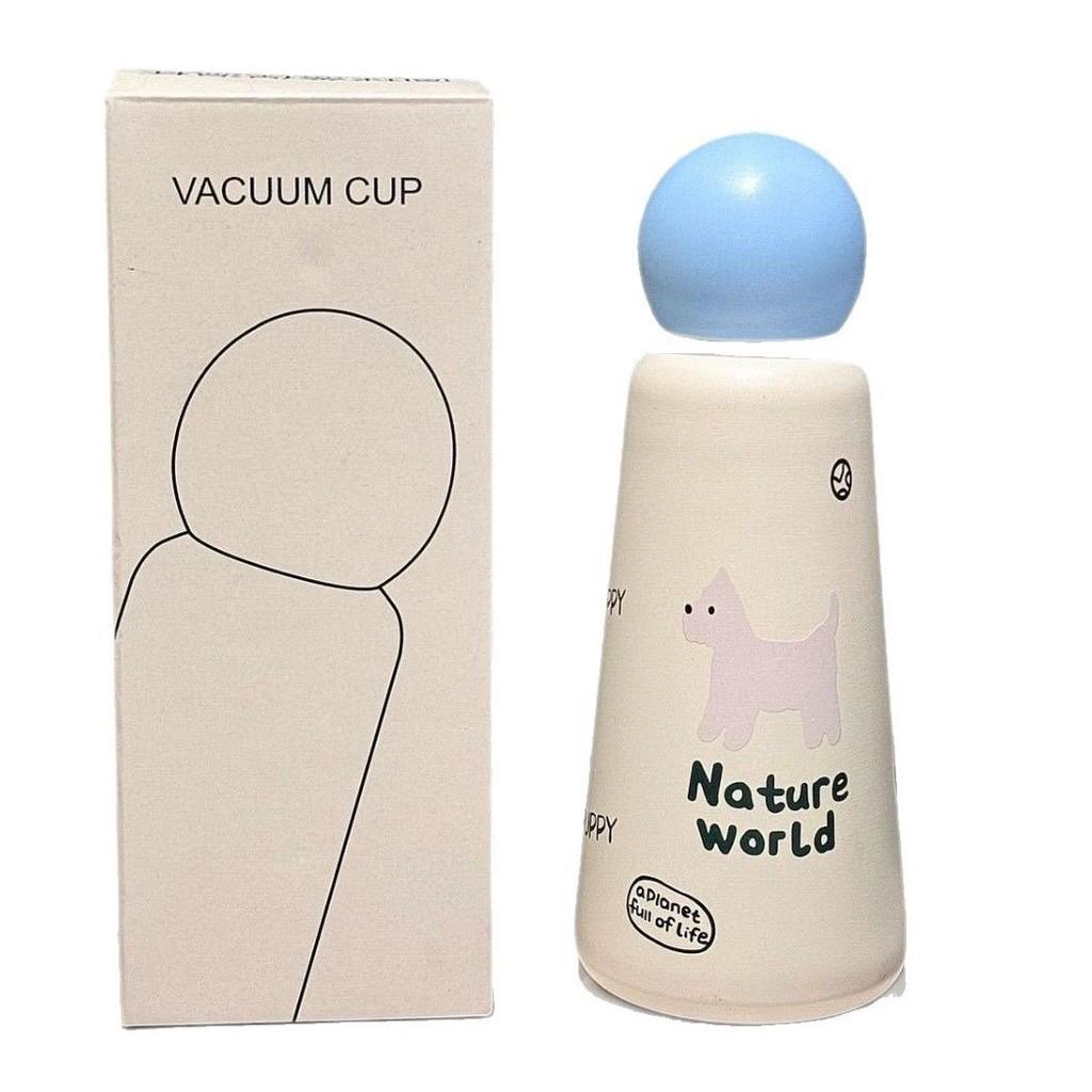 Isolierte Wasserflasche mit Vakuumverschluss für Schule und Reise