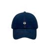 Cotton Baseball Cap With Embroidered Face Smile For Women And Men