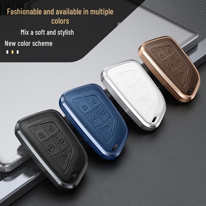 Cadillac Key Case for XT5, XT4, CT5, XT6, CT6 - Keychain and Protective Shell
