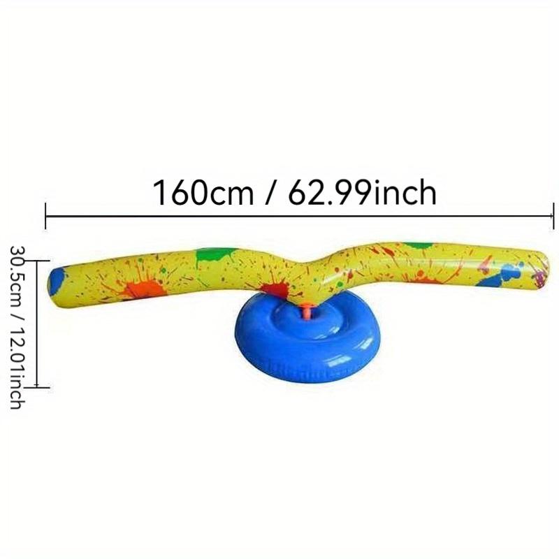 Outdoor Sprinkler Spray Water Toys Inflatable 360° Rotating Sprinkler Summer Lawn Backyard Pool Party Outside Game For Kids