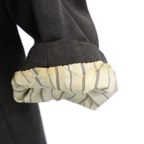 Aquascutum Made In Japan 100% Wool Tailored Jacket Gray Men's Used