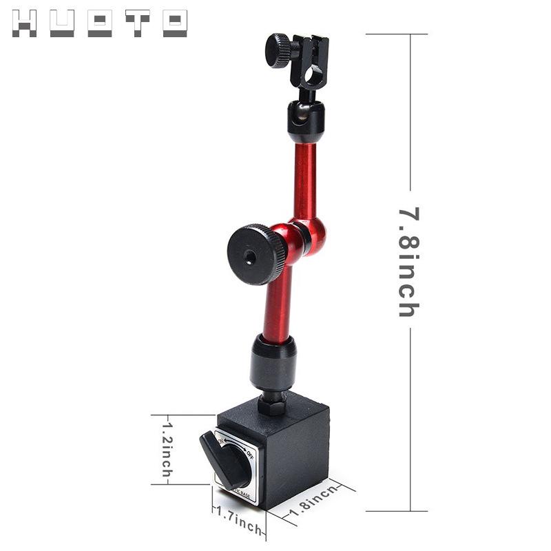 HUOTO Mini Magnetischer Universal-Mikrometerständer