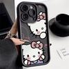 Cute Hello Kitty for Apple 16 mobile phone case iPhone15promax anti-drop soft case 13 new 17 cartoon