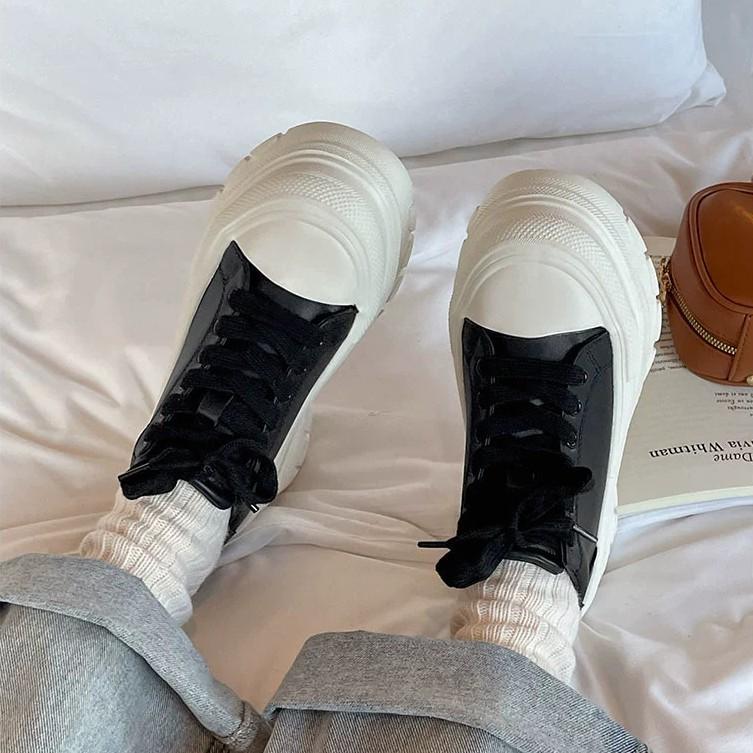 Fashion Versatile Height Increase Super Platform Dad Shoes Women's Shoes New Little White Shoes Lightweight Sports Shoes