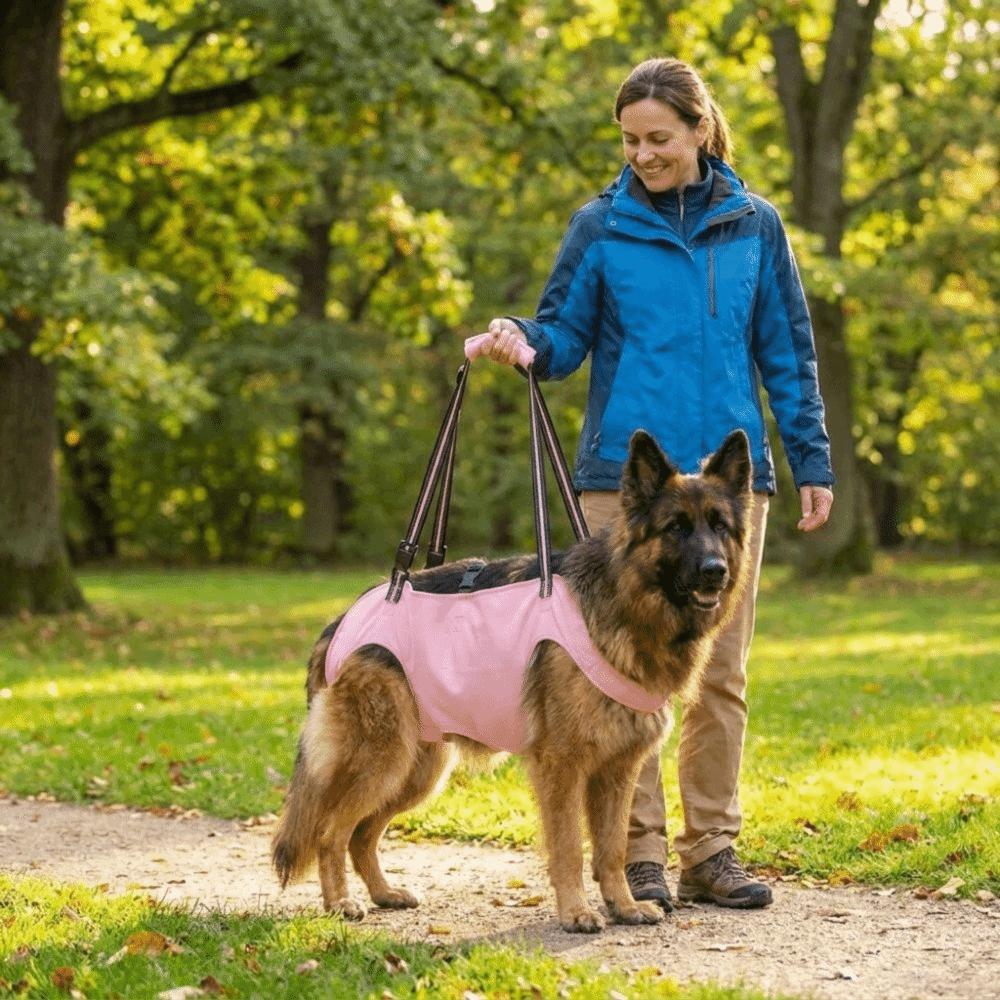 Adjustable Dog Lift Harness Thickened Grip Pet Auxiliary Vest Pet Support Sling  Disability Aid