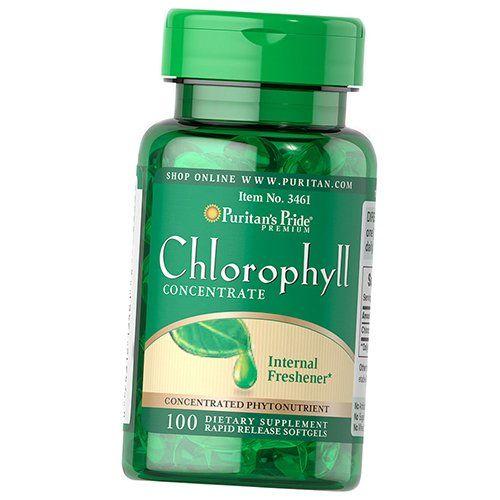 

Хлорофіл Концентрат, Chlorophyll Concentrate 50, Puritan s Pride 100 гелкапс (70367024) 100softgels