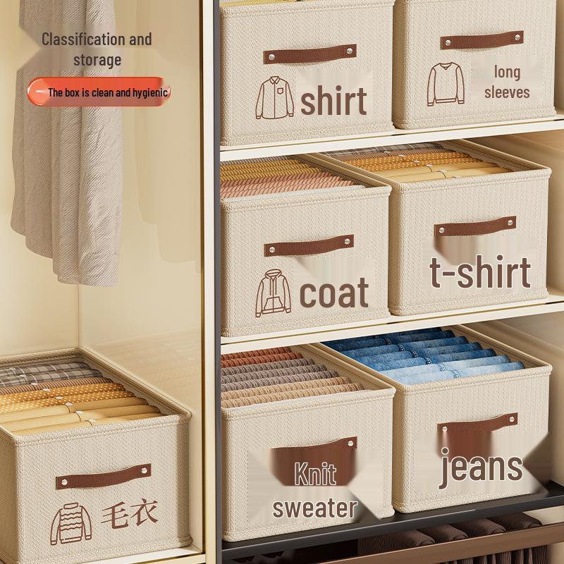 Oxford Cloth Moisture-Proof Drawer Storage Box for Clothes and Pants