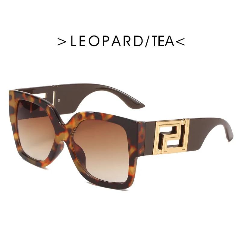 Sunglasses Men Women Vintage Oversize Trendy Square Gradient Shades Sun Glasses  Luxury  Design Fashion UV400 Eyewear