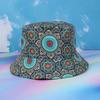 Gorgeous Retro Style Geometric Graffiti Double-sided Fisherman Hat Suitable for Everyday Shade Everything