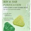 1pc Usma Herbal & Thuja Leaf Plant Extract Shampoo & Body Soap, Handmade Soap Bar, Moisturizing Clea