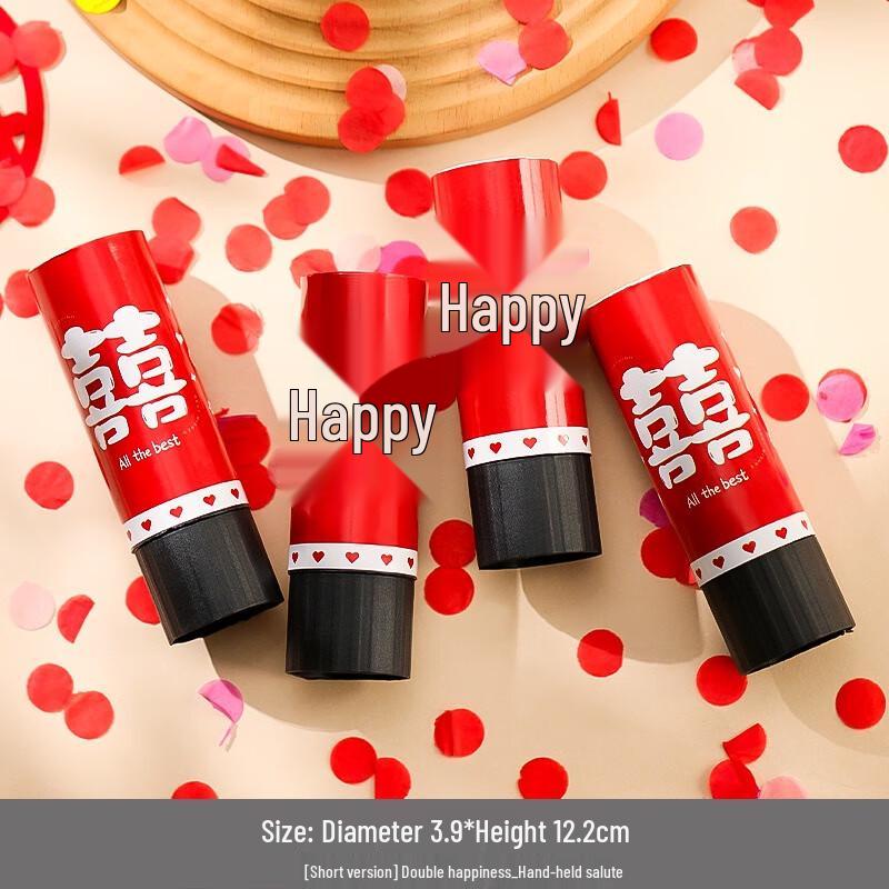 Wedding Hand-Twist Confetti Poppers