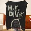 Movie H-Hereditary Throw Flannel Throw Blanket, Lightweight Cozy, Durable Washable cute Cool