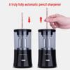 Automatic Electric Pencil Sharpener for Students - Child-Friendly Stationery with Lead Feeding System, Model 8018