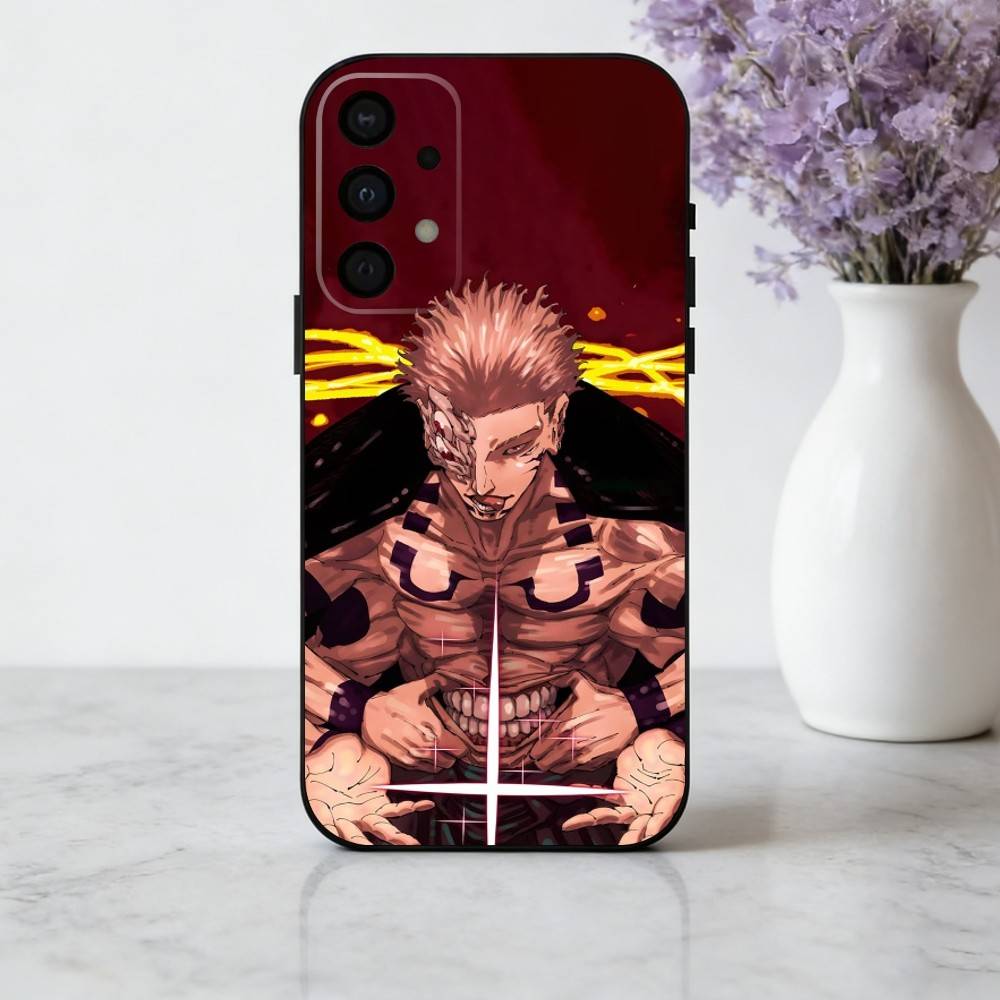 R-Ryomen S-Sukuna J-J-Jujutsu K-Kaisen-N Phone Case For Samsung Galaxy A73,A72,A71,A70,A53,A52,A51,Soft Silicone Black Cover