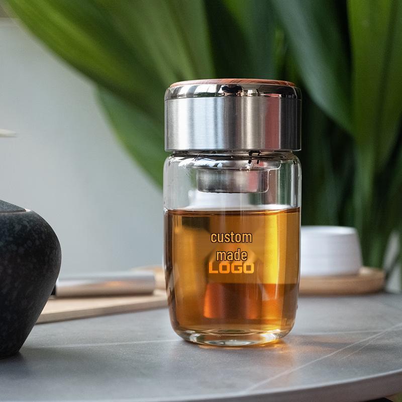 Ming Zhan Xuan Borosilicate Glass Tea Infuser Bottle