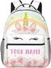 Personalized Backpack for  Custom Backpacks with Name for , Customized Fish Scales School Bookbag for Back To Sch