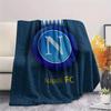 Nápoles, Manta de Franela con Patrón, Alta calidad, Cómoda para Todas las Estaciones, Decoración del Hogar, Calidez y Comodidad, Perfecta para Regalos.