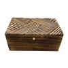 Multipurpose Storage Box Vintage Antique Lines 22x12x10cm