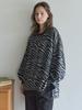 AVANT-G Zebra Oversize Knit - Gray