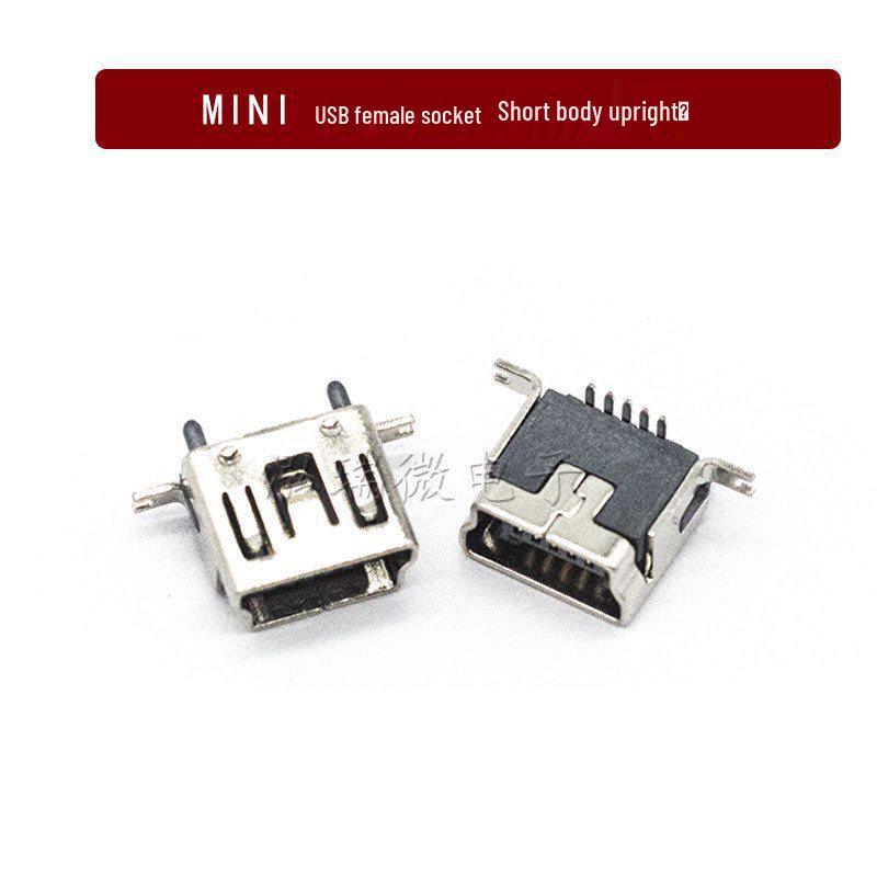 USB Female to Male Type-C Connector, Type-A/B SMD with Straight/Bent Pins