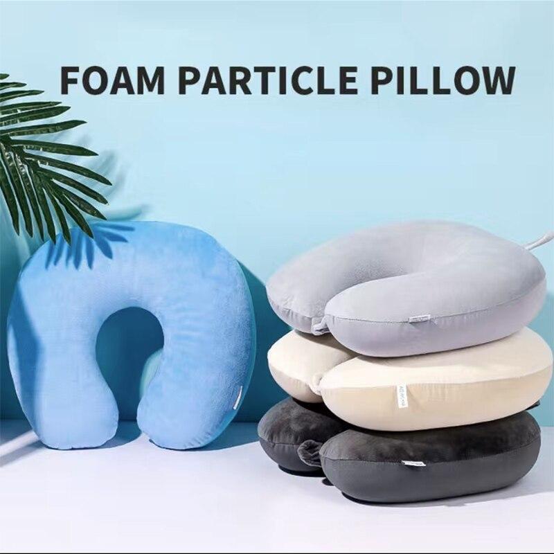 

Random Colour 1PC Gentle Travel Pillow featuring Foam Particles designed for Comfort on Airplanes Cars plus Home Office Utilize Stuffed Toy