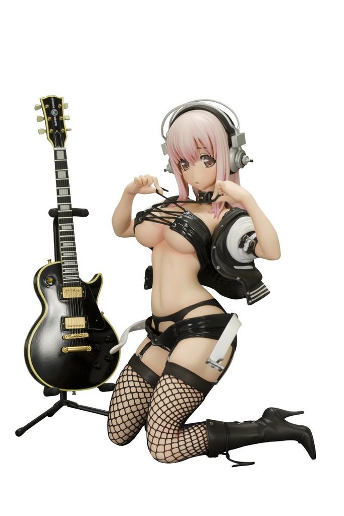 Super Sonico Bondage ver. (17-stupňový PVC lakovaný hotový výrobek)