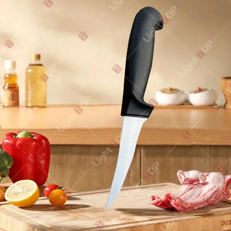 Professional Kitchen Knives Boning Fillet Knife Stainless Steel Butcher Meat and Poultry Cleaver Knife Multipurpose Fruit Knife