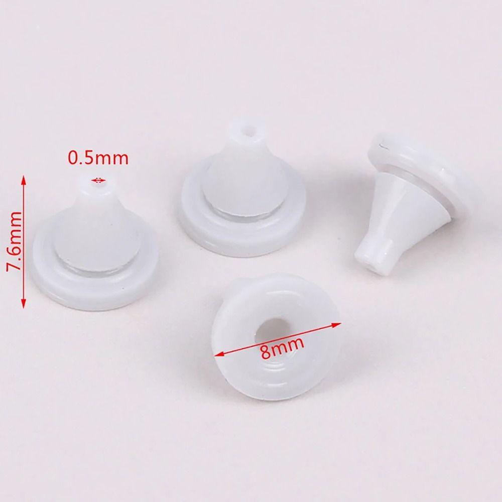 50Pcs Silicone Shower Head Spout Parts Rubber Sprinkler Nozzle Nipple  for 4mm Opening Size