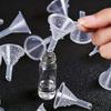 20-pack/50-pack of Small Transparent Funnels, Narrow-mouth Plastic Funnels