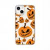 Halloween pumpkin is suitable for Apple 17ProMax magnetic mobile phone case iPhone17 transparent 16/15 hard case ins