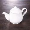 FuOu Pure White Ceramic Teapot