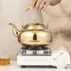 Commercial Stainless Steel Teapot with Strainer for Catering, Restaurant, and Hotel Use
