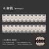 Journal GO 3x200cm Retro Lace Border Decoration Tape DIY Diary Scrapbooking Material Planner Handmade Aesthetic Masking Tape