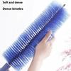 1 Piece Long Handle Air-Conditioner Shutter Cleaning Tool Bendable Fan Brush Ultra-Fine Bristles Fan Inner Duster Remover