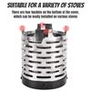 Mini Gas Heater Stove For Outdoor Camping Portable Wear-Resistant Stainless Steel Warmer Heating Cover Equipment