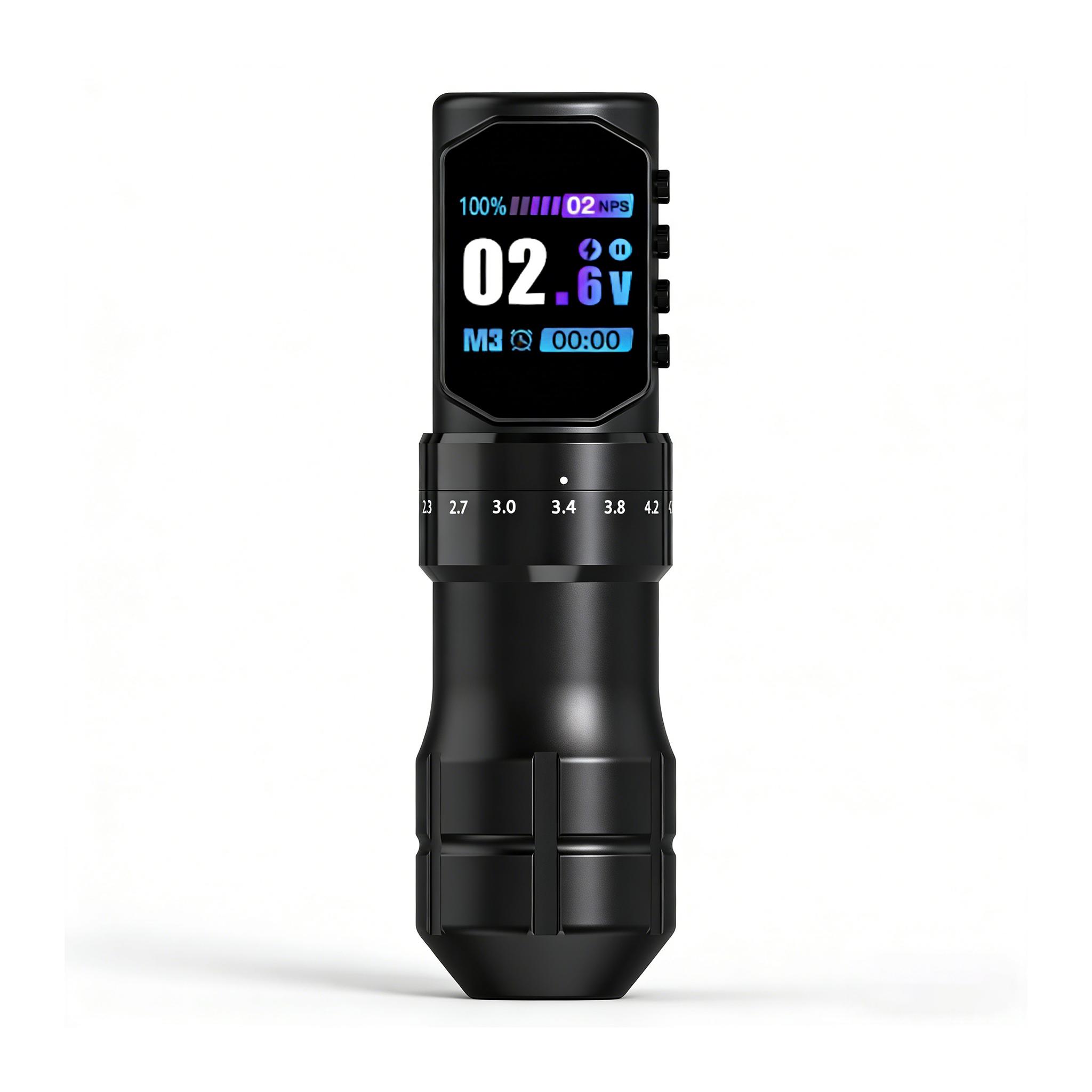 Профессиональный регулируемый ход Тату-машинка Комплект Беспроводная Тату-ручка Бесколлекторный Бесщеточный Двигатель С Тату-иглой Тату-краска