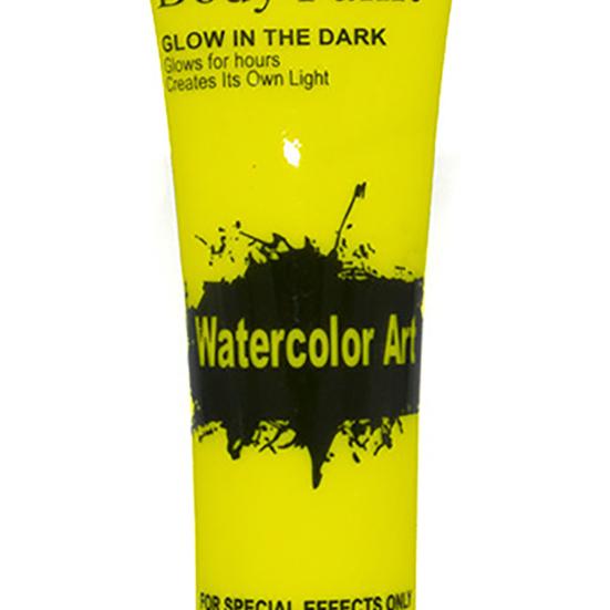 25ml Face Paint Portable Water Solubility Fluorescence Bright Color Multi-color Optional Waterproof Compact Face Body Art Paint Halloween Party Makeup