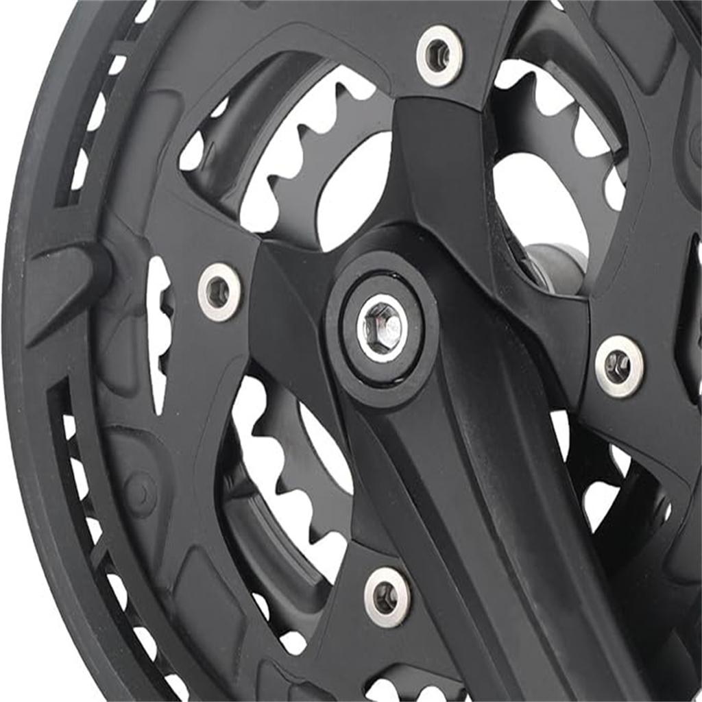 Hexagon & Square Hole Central Shaft Screw – M12  Crank Fixing Bolt,  Bike Replacement Part