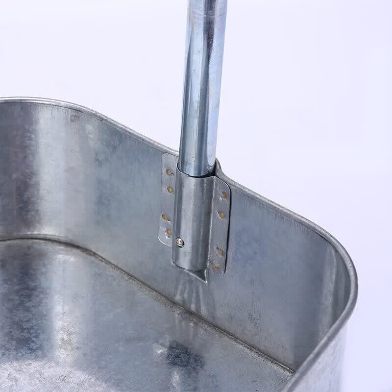 Galvanized Steel Detachable Dustpan