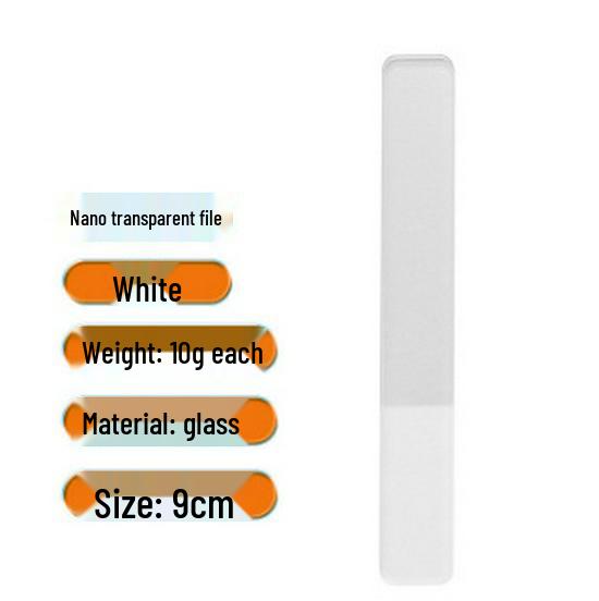 

Nano Glass Nail Care: Polishing & Brightening File