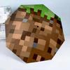 Pixelated Minecraft Character 8-Frame for Travel, camping, Casual Lightweight Portable Umbrella, Essential for every family Holidays Birthday Gift